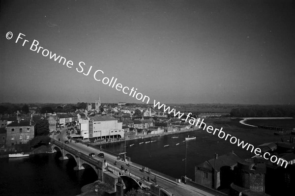 ATHLONE FROM TOWER OF ST PETER & PAULS